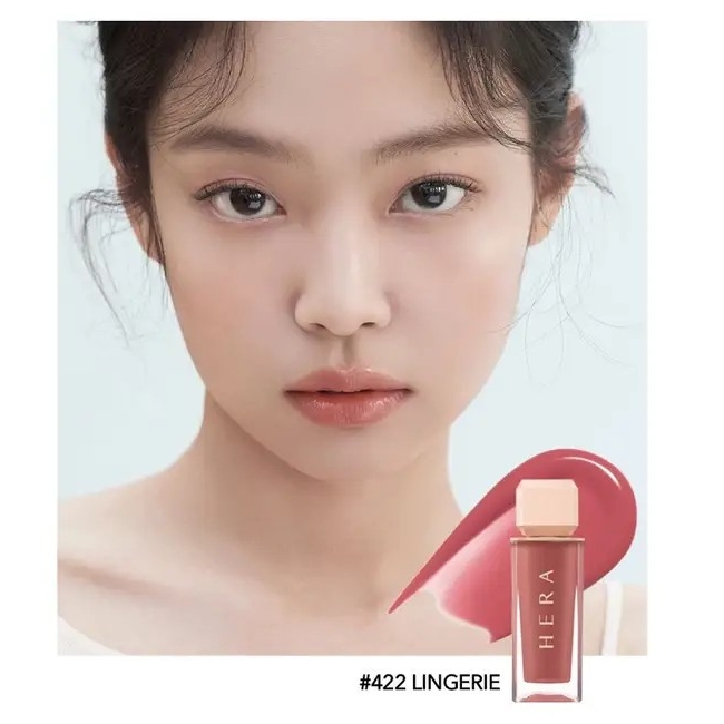 Son Hera Sensual Nude Gloss Màu #422 #462 LINGERIE - Son dưỡng Hera 422 462 màu hồng đào đất