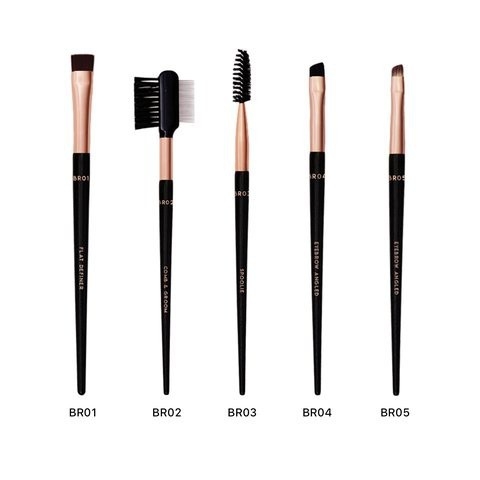 Cọ mi cuốn xoắn Vacosi Brow & Lash Brush BR03 không bị vón cục , cho đôi mi cong tơi tự nhiên
