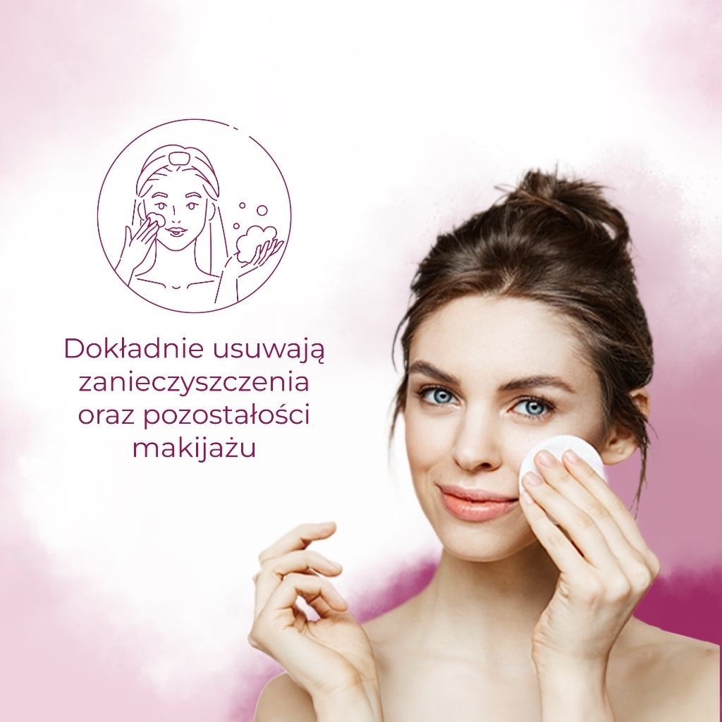 Mẫu mới - Bông tẩy trang Cleanic 100% Cotton tự nhiên Soft and Comfort Pads 150 / 133 / 80 miếng