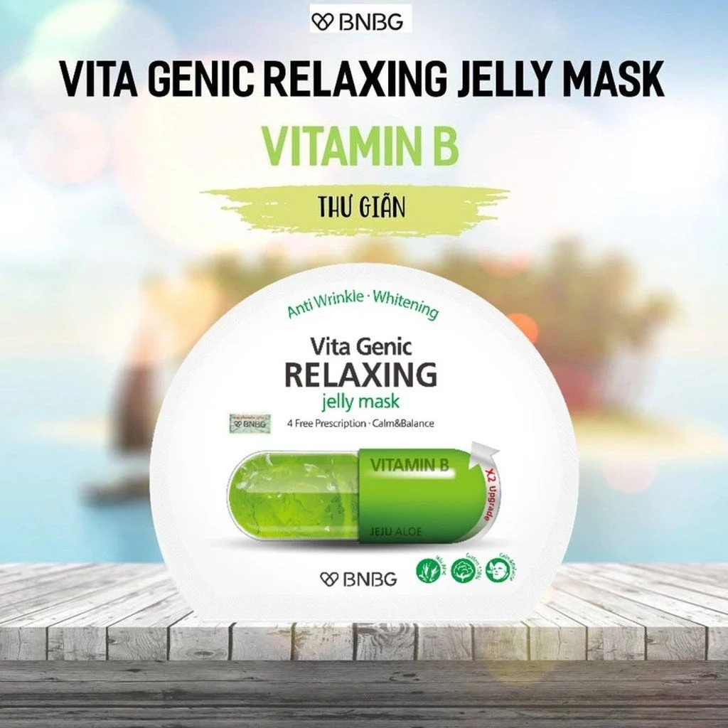 Combo mặt nạ BNBG Vita Genic Mask - mask bnbg mặt nạ viên thuốc dưỡng da trắng sáng & phuc hồi 30ml