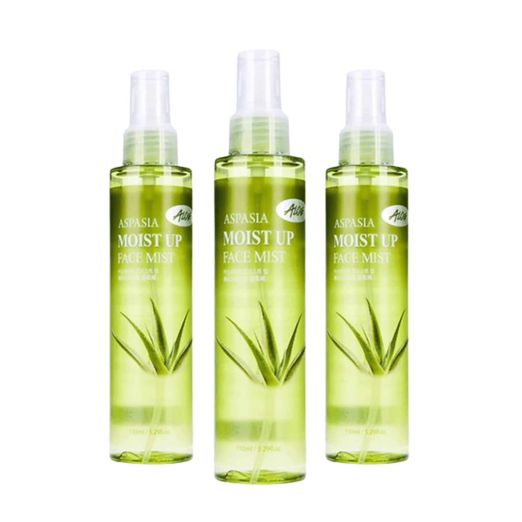 Xịt Khoáng Aspasia Moist Up Face Mist Aloe 150ml