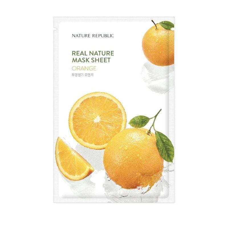 Mặt nạ giấy dưỡng da Nature Republic Real Nature Mask Sheet 23ml - mask giấy dưỡng ẩm da cao cấp