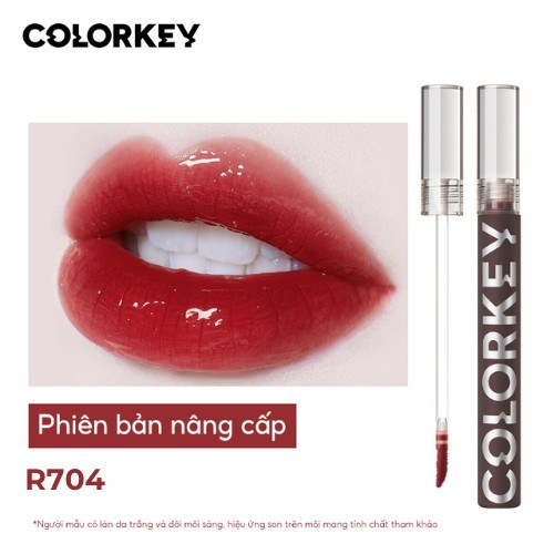 Son tint bóng COLORKEY Airy Lip Gloss Mirror 1.7g - son color key tạo hiệu ứng căng bóng như gương