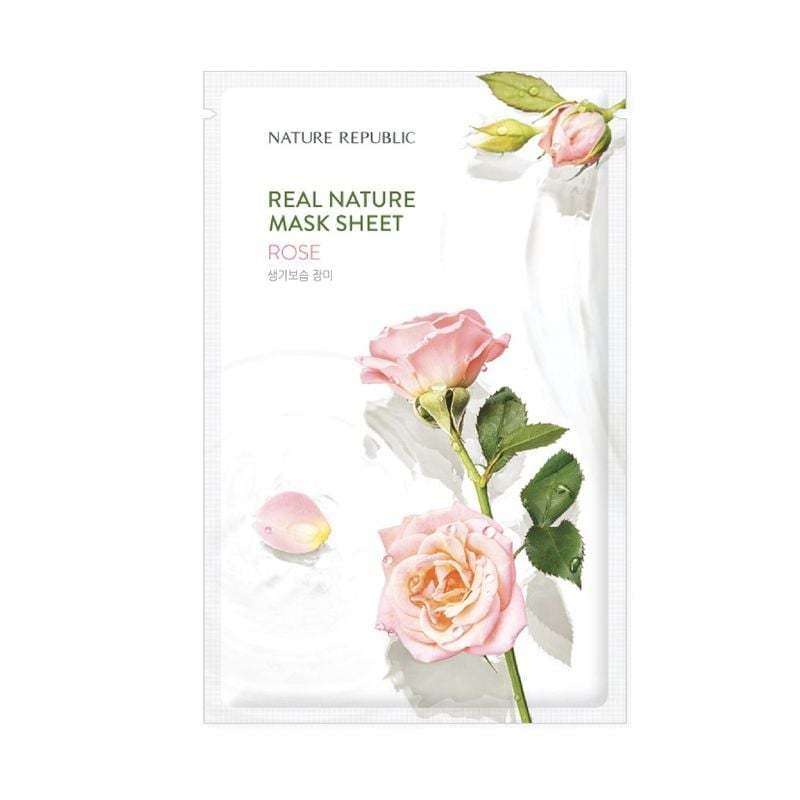 Mặt nạ giấy dưỡng da Nature Republic Real Nature Mask Sheet 23ml - mask giấy dưỡng ẩm da cao cấp