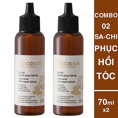 Tinh Chất Dưỡng Tóc Sachi Cocoon Hỗ Trợ Phục Hồi & Bảo Vệ 70ml