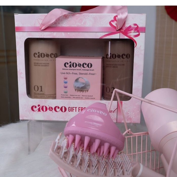 Set dầu gội xả phục hồi Cio&co hương nước hoa - cio & co chiết xuất nấm Truffle trắng 500ml - 750ml