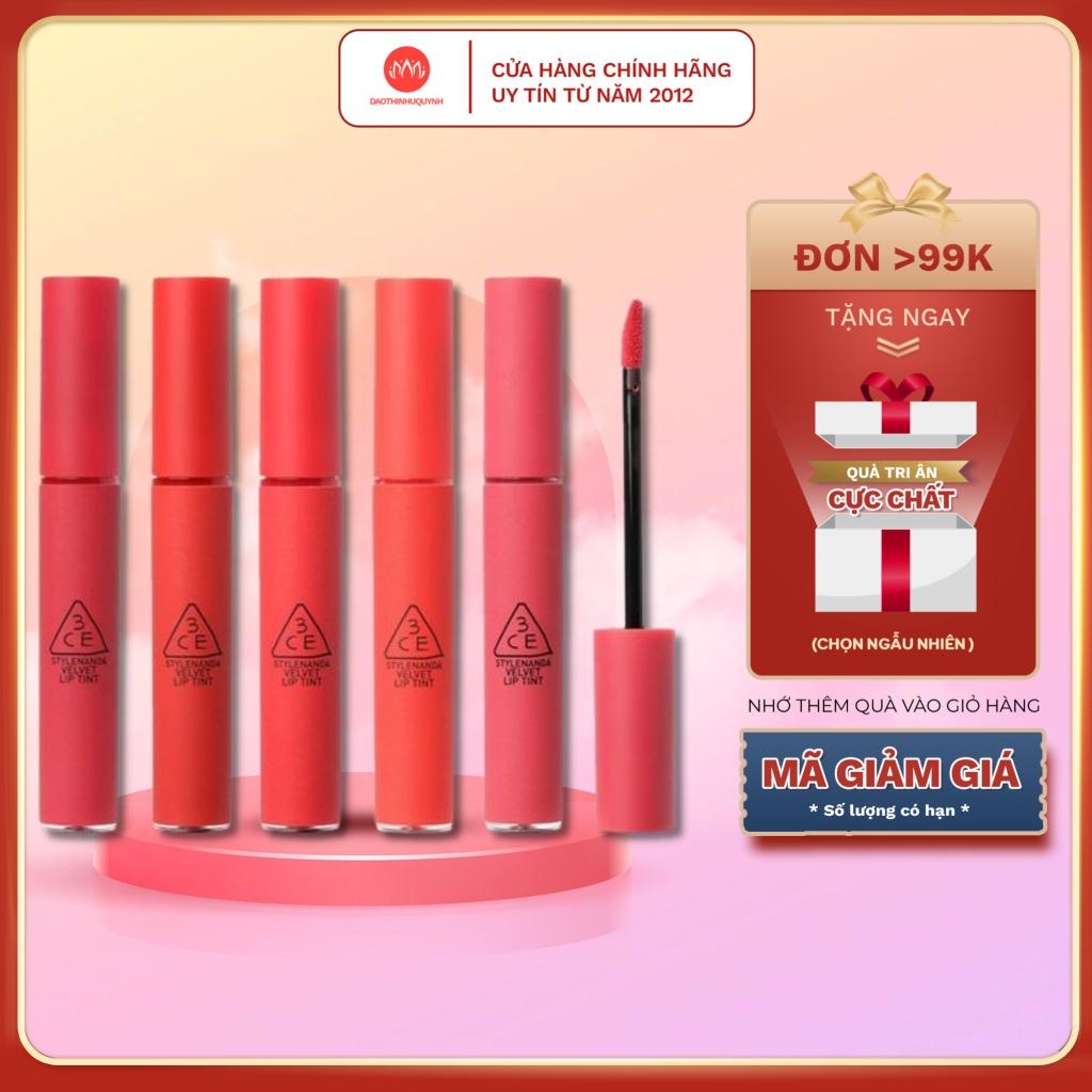 Son Kem 3CE Velvet Lip Tint Minisize màu #Cashmere Nude