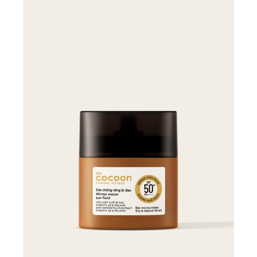 Kem chống nắng Cocoon bí đao - Sữa chống nắng bí đao 5ml - 15ml - 50ml chính hãng