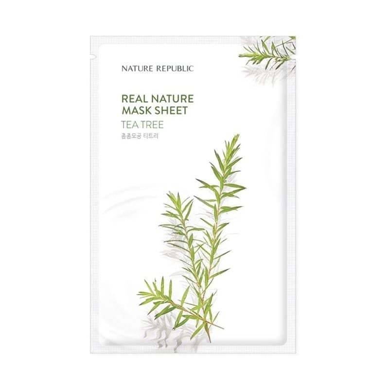 Mặt nạ giấy dưỡng da Nature Republic Real Nature Mask Sheet 23ml - mask giấy dưỡng ẩm da cao cấp