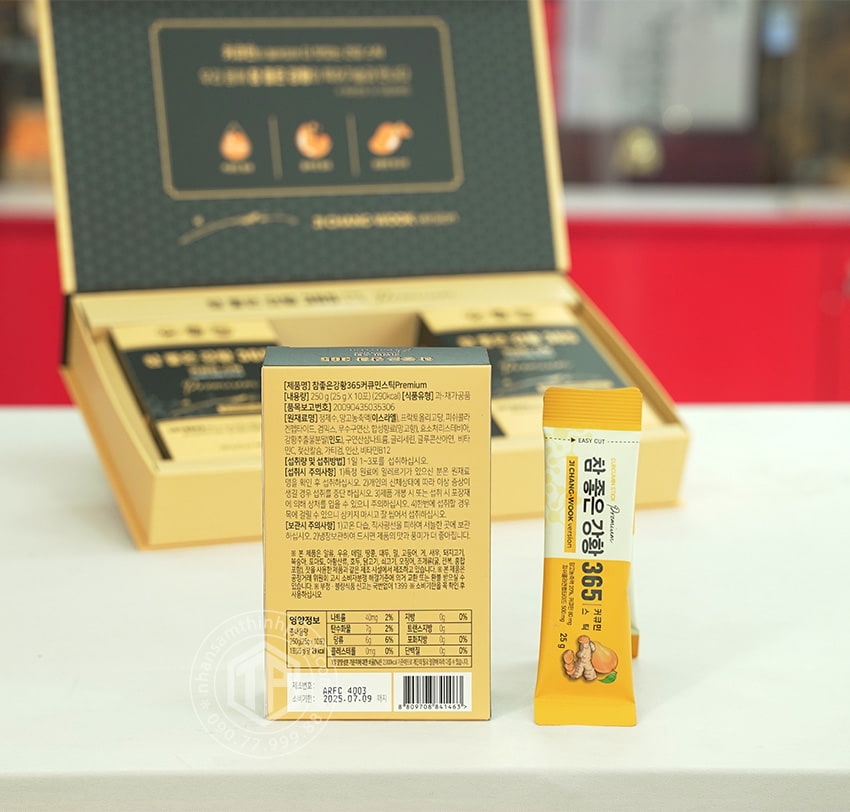 Tách set thạch nghệ Nano Curcumin Today Tumeric 365 Premium 250g