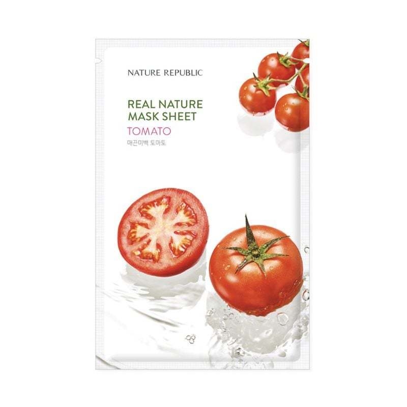 Mặt nạ giấy dưỡng da Nature Republic Real Nature Mask Sheet 23ml - mask giấy dưỡng ẩm da cao cấp