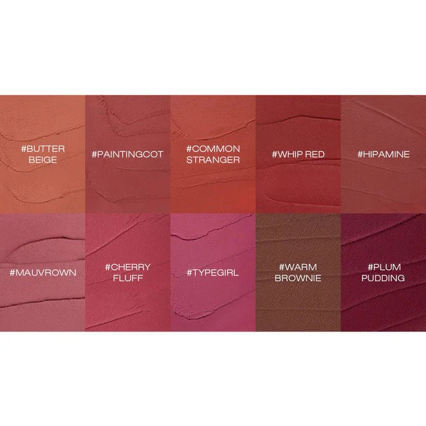 Son 3CE Hazy Lip Clay - son môi 3CE tint 4g dạng kem lì siêu mịn bám tốt lâu trôi cao cấp chính hãng