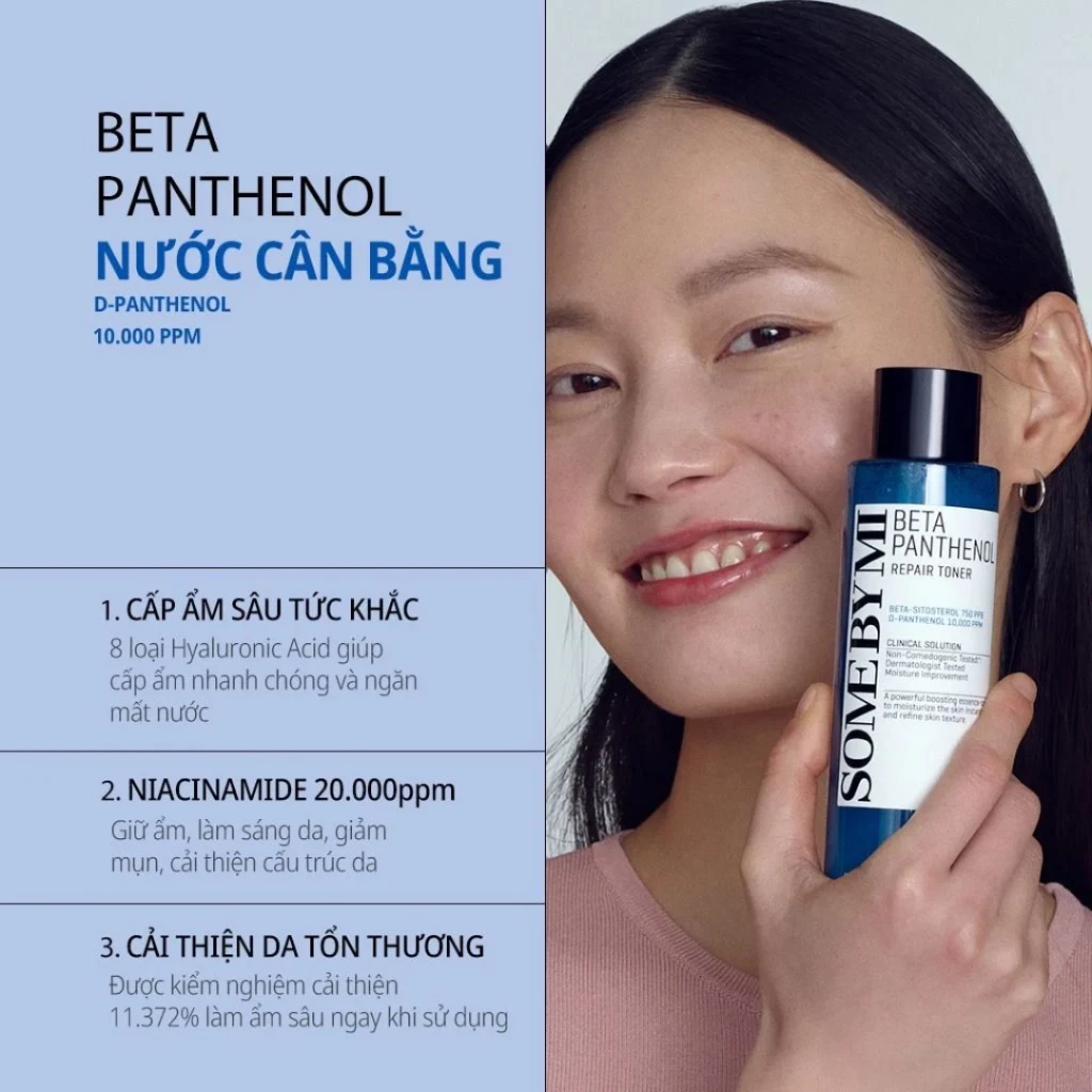 Nước hoa hồng Some By Mi B5 Beta Panthenol Repair Toner 150ml