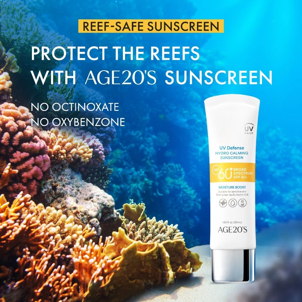 Minisize - Kem chống nắng cấp ẩm làm dịu da Age20's Uv Defense Hydro Calming Sunscreen SPF60+ 6ml