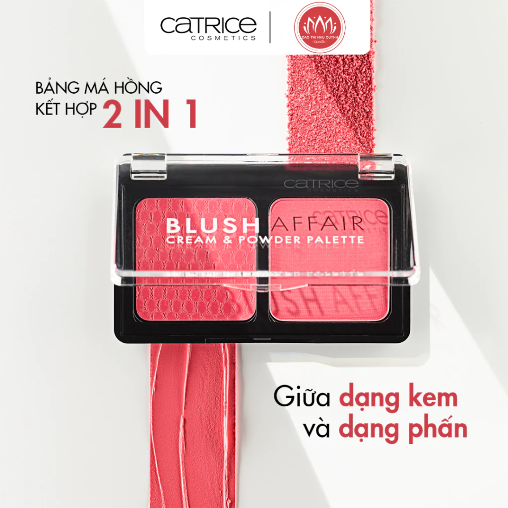 Bảng má hồng Catrice Blush Affair & Powder Palette #020 Pleasing Pink