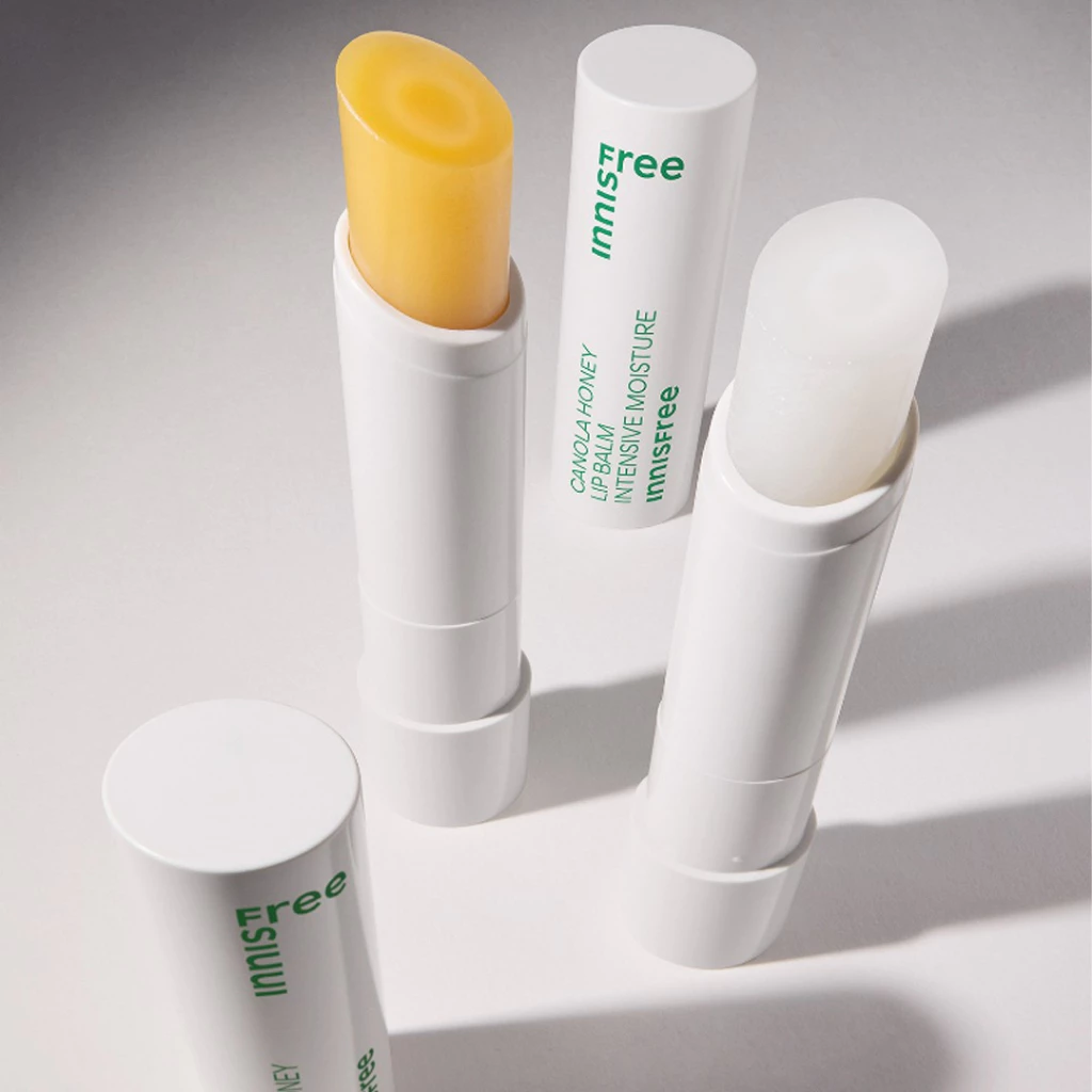 Son dưỡng Innisfree Canola Honey Lip Balm - son dưỡng ẩm mật ong không màu Innisfree 3.5g cao cấp