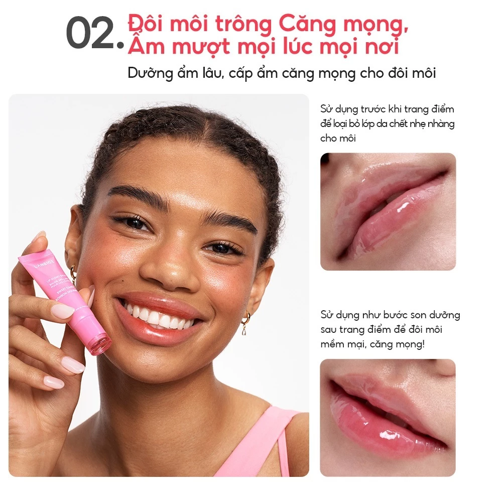 Son Dưỡng Môi Laneige Lip Glowy Balm - Berry Fruits Rouges 10g