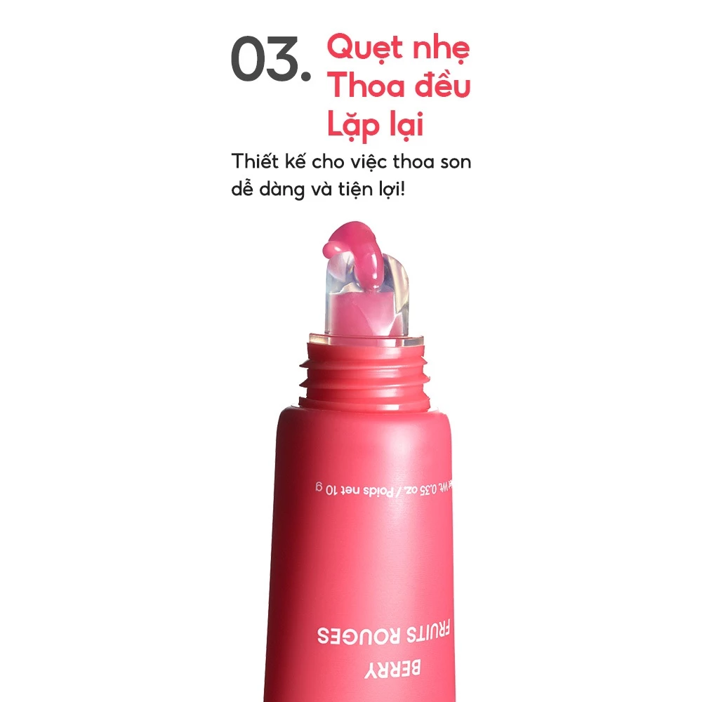 Son Dưỡng Môi Laneige Lip Glowy Balm - Berry Fruits Rouges 10g