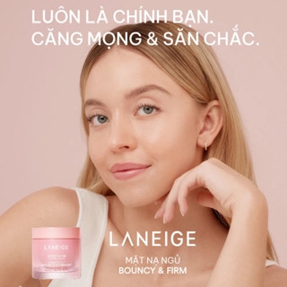 Mặt nạ ngủ Laneige Bouncy & Firm Sleeping Mask 60ml - tăng cường collagen, cấp ẩm dưỡng da căng bóng