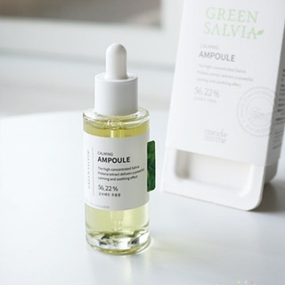 Serum phục hồi da Meideme tinh chất thuần chay Green Salvia Calming Ampoule cấp ẩm sâu cho da 50ml