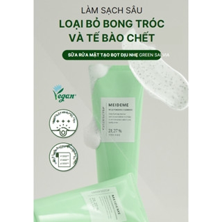 Sữa Rửa Mặt Meideme Green Salvia Mild Foaming Cleanser 180ml