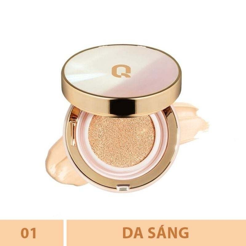 Phấn Nước Glamrr Q Kiềm Dầu Dưỡng Da Long Wear DD Cushion - SPF50+/PA+++ (1 lõi x 13g)