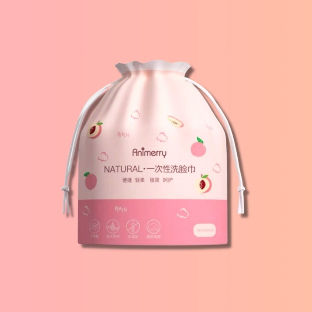 Bông Tẩy Trang 3 Lớp Cotton Pads Mofa Meiren 222 Miếng Và Túi Khăn Lau Mặt Dùng Một Lần Aimerry Nội Địa Trung