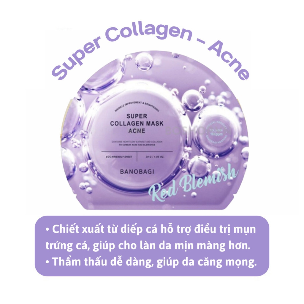 Mặt nạ Banobagi dưỡng da bổ sung Vitamin Vita Genic Jelly Mask Giấy Stemcell BANOBAGI dưỡng ẩm 30ml
