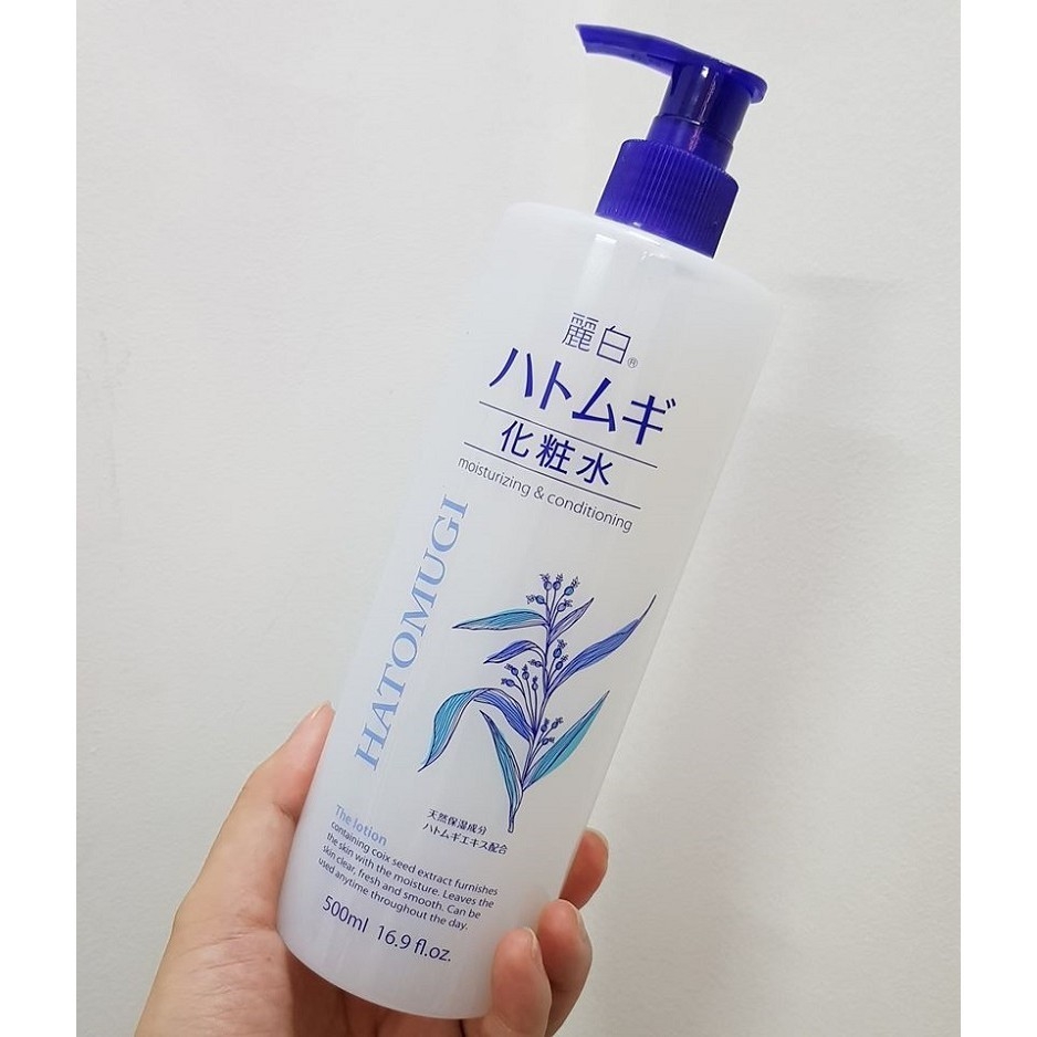 Nước Hoa Hồng Toner Hatomugi Cân Bằng, Dưỡng Ẩm Da The Lotion 250ml/ 500ml/ 1000ml