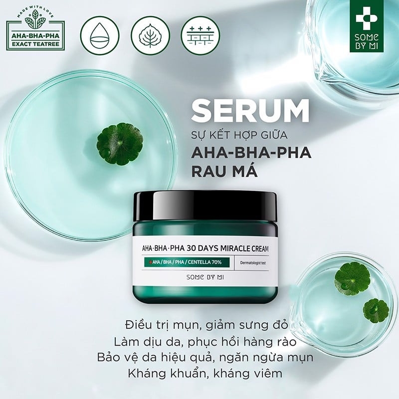 Bộ 4 sản phẩm cho da mụn Some By Mi AHA-BHA-PHA 30 Days Miracle