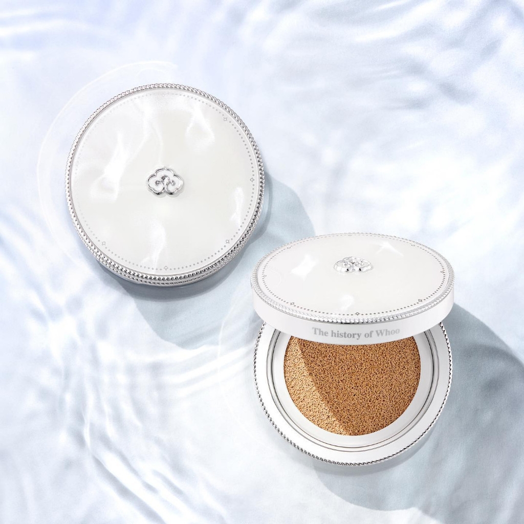 Set Phấn Nước Whoo Seol Radiant White Tone Up Sun Cushion Special Dưỡng Trắng, Cải Thiện Nếp Nhăn, Chống Lão Hóa