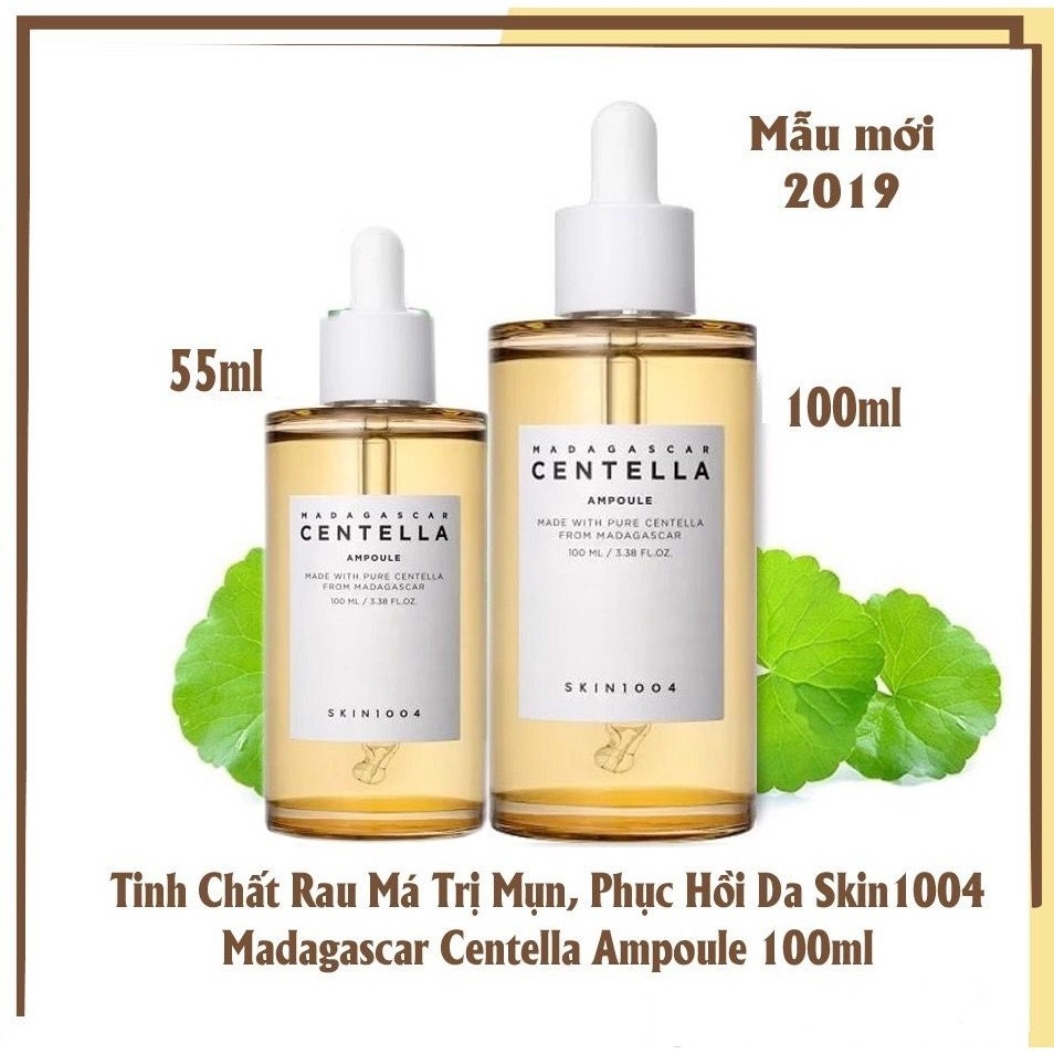 Bộ Sản Phẩm Chăm Sóc Da Chiết Xuất Rau Má Skin1004 Madagascar Centella