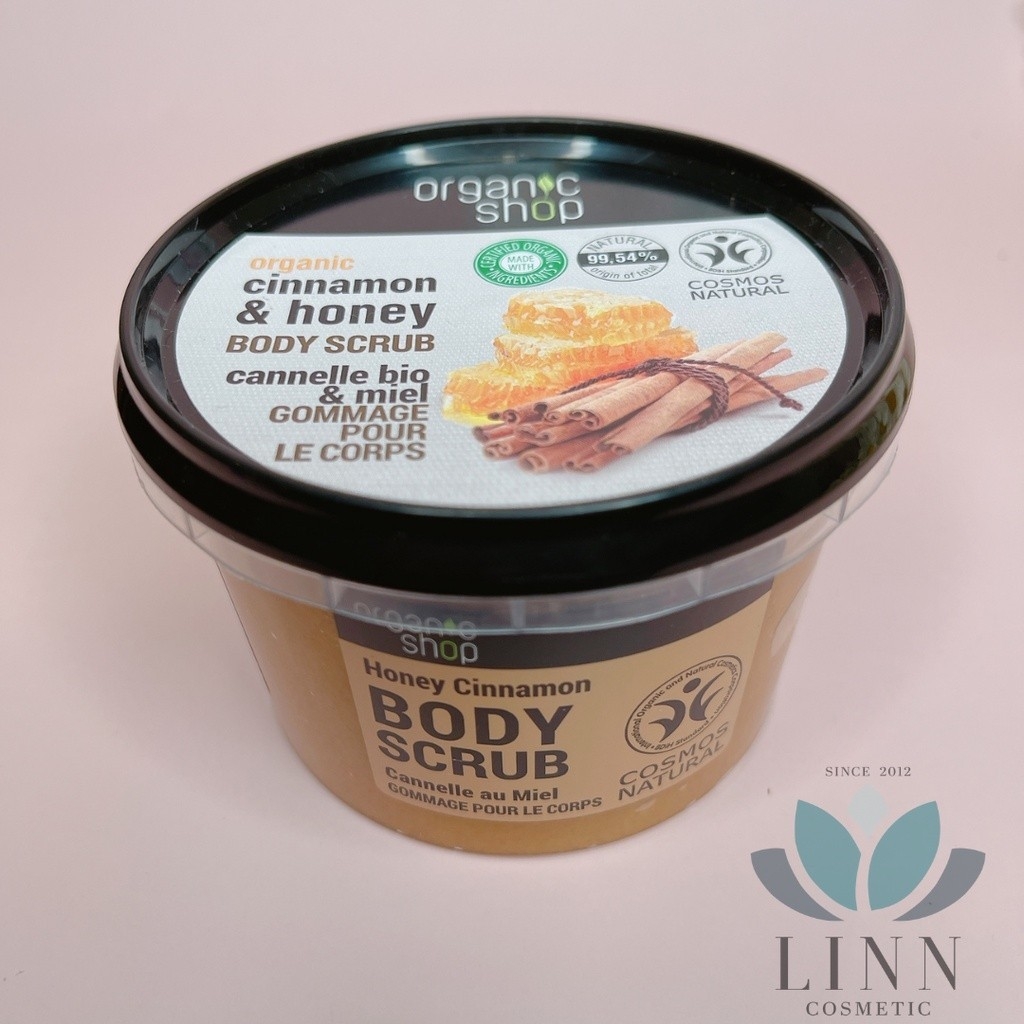 [Xả lỗ date xa] Tẩy Da Chết Toàn Thân Body Organic Shop Body Scrub 250ml