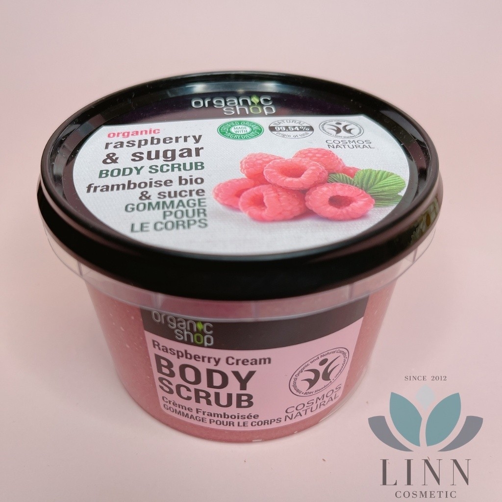 [Xả lỗ date xa] Tẩy Da Chết Toàn Thân Body Organic Shop Body Scrub 250ml