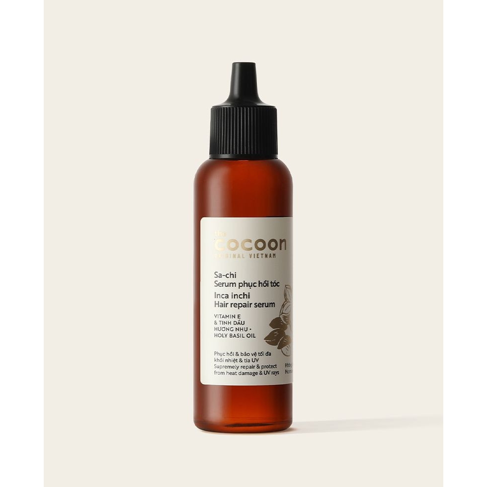 Bộ sản phẩm Cocoon bưởi dưỡng tóc giảm gẫy rụng tóc chứa tinh dầu - Serum Dầu gội dầu xả chính hãng