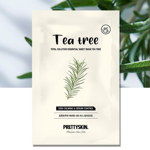 Mặt nạ giấy chính hãng dưỡng da Pretty Skin Mask miếng lẻ cấp ẩm Total Solution Essential Sheet 23g
