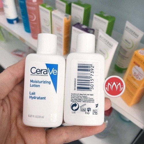 Sữa Dưỡng Thể Cerave Moisturizing Lotion Cho Da Khô Đến Rất Khô  20ml