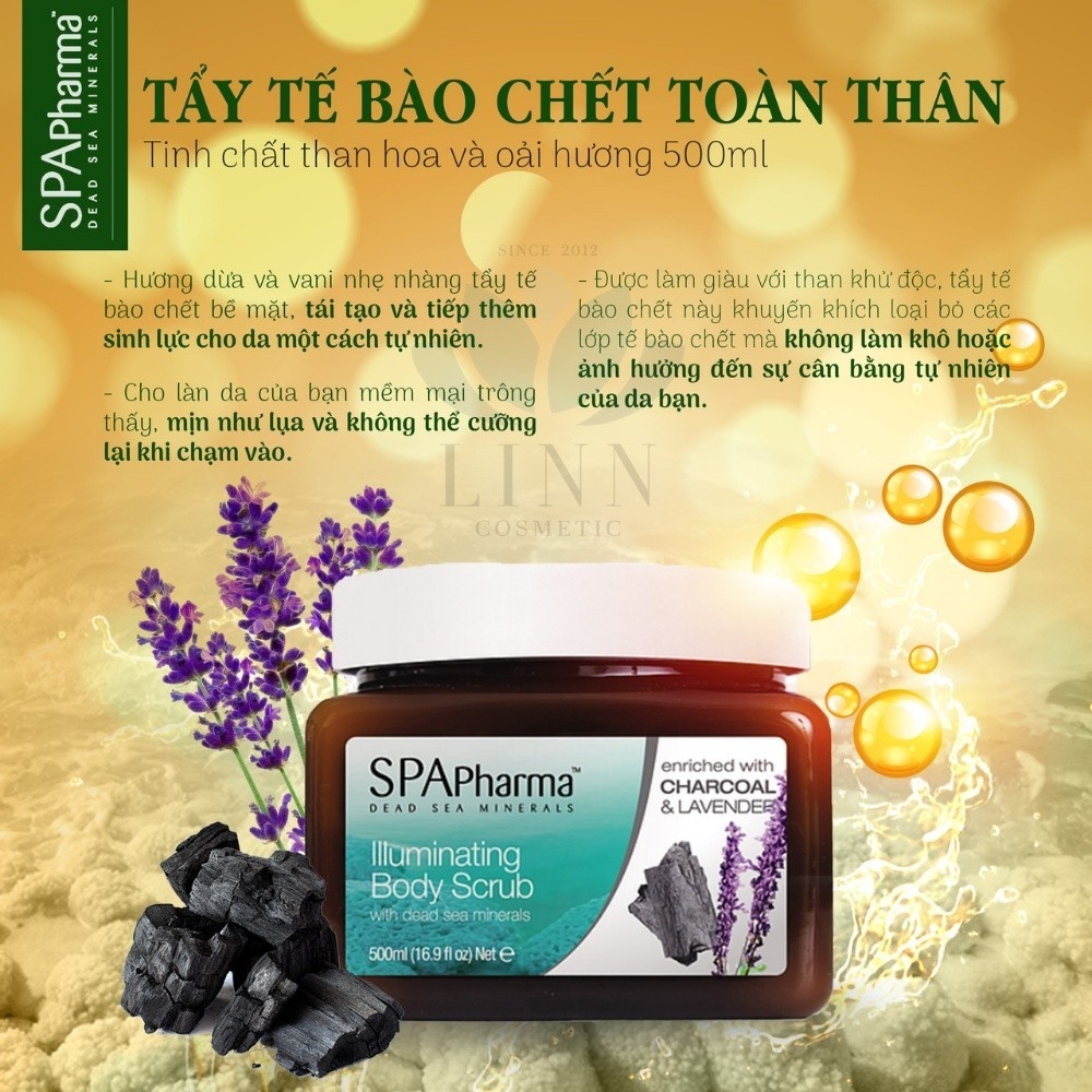 Tẩy Tế Bào Chết Toàn Thân Spa Pharma Body Scrub 500ml
