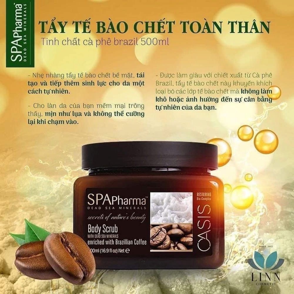 Tẩy Tế Bào Chết Toàn Thân Spa Pharma Body Scrub 500ml