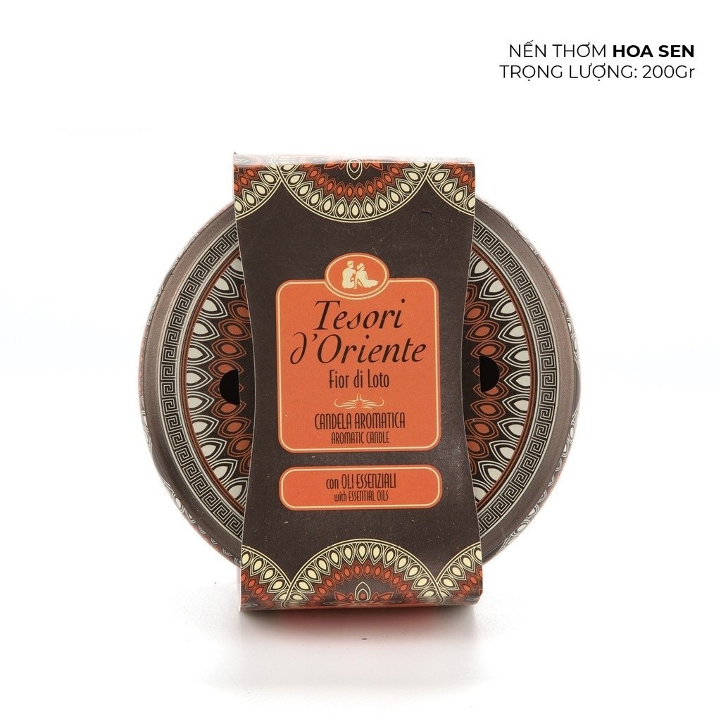 [Mẫu Mới] Nến Thơm Tinh Dầu Tesori D' Oriente Quyến Rũ 200g
