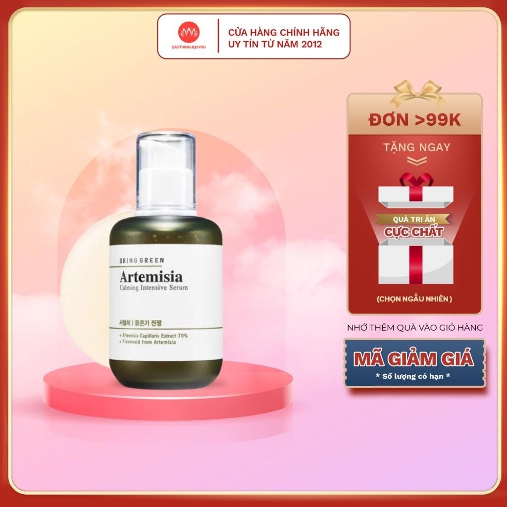 Tinh Chất Làm Dịu Da Bring Green Artemisia Calming Intensive Serum 40ml