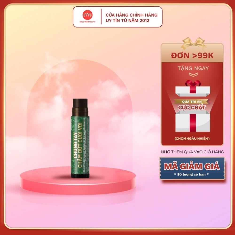 Tẩy Tế Bào Chết Môi Cocoon Dak-Lak Coffee Lip Scrub (Limited Edition) 5g