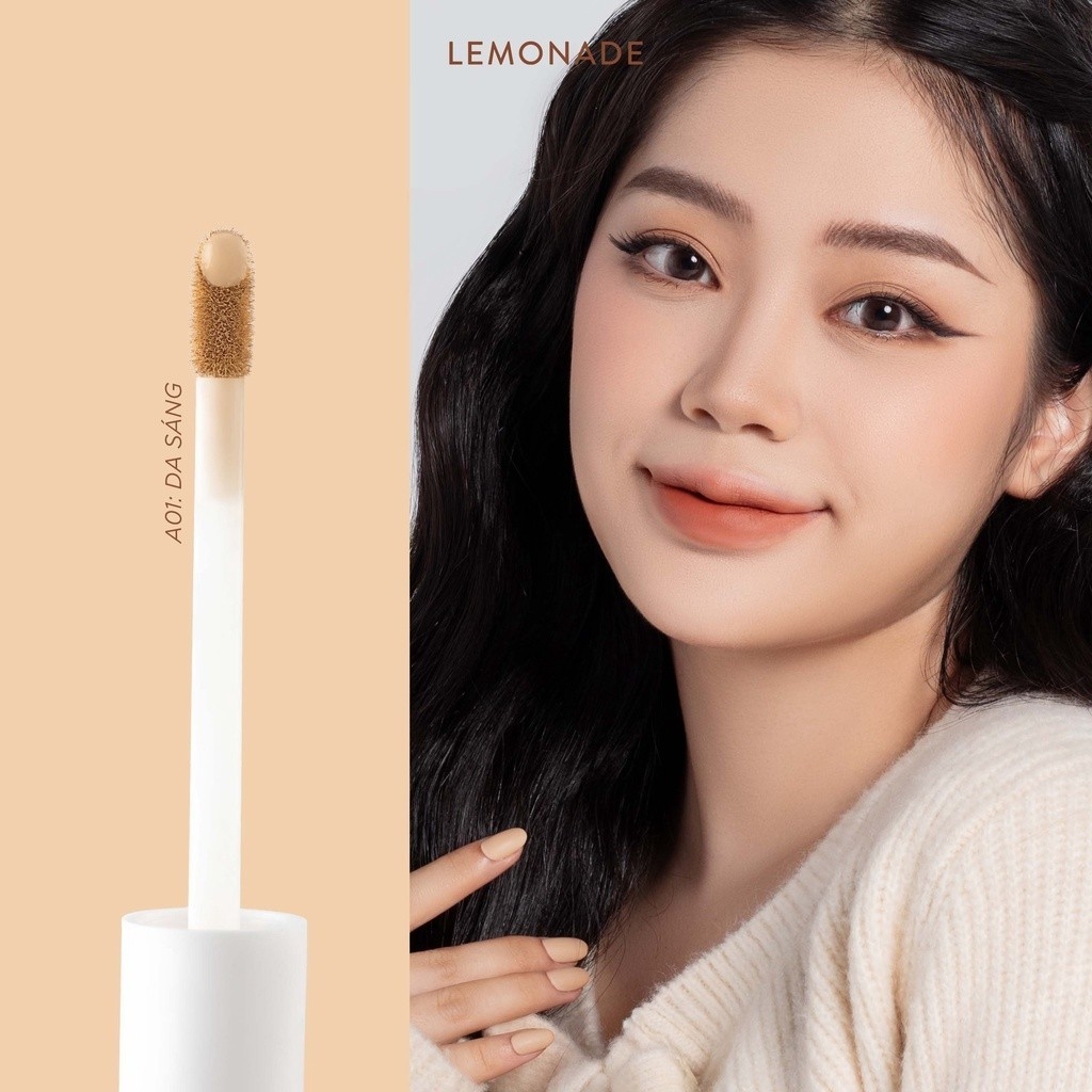 Kem che khuyết điểm kiềm dầu Lemonade Matte Addict Concealer có thể dùng cho da dầu và siêu dầu 3g
