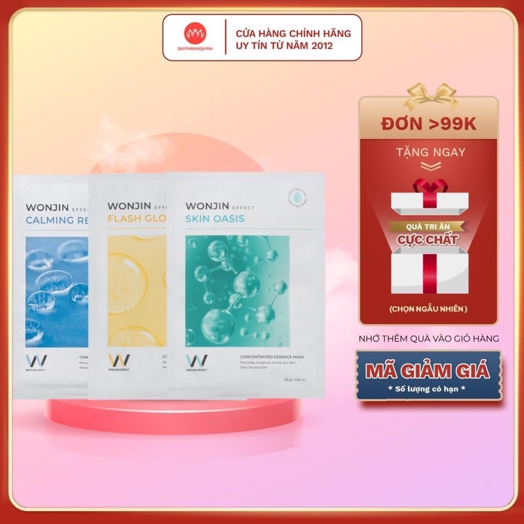 Mặt Nạ Wonjin Effect Concentrated Essence Mask 30g