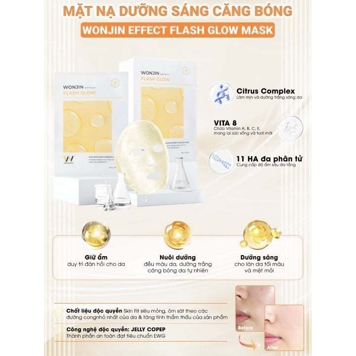 Mặt Nạ Wonjin Effect Concentrated Essence Mask 30g