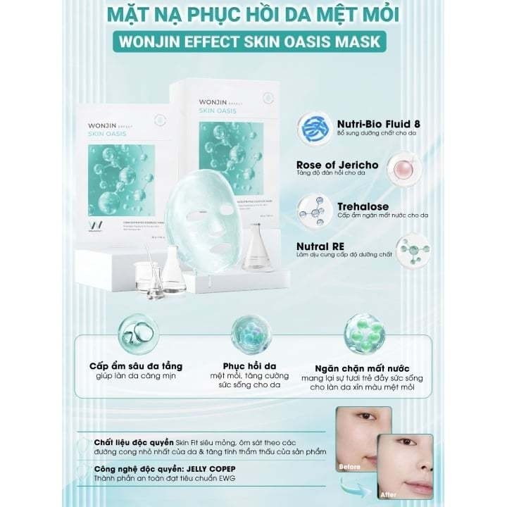 Mặt Nạ Wonjin Effect Concentrated Essence Mask 30g