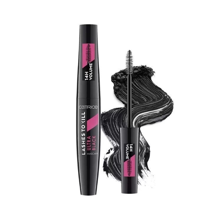 Mascara chuốt mi Catrice Lashes to Kill lên đều màu , chống nước và làm dày cong mi 10ml chính hãng