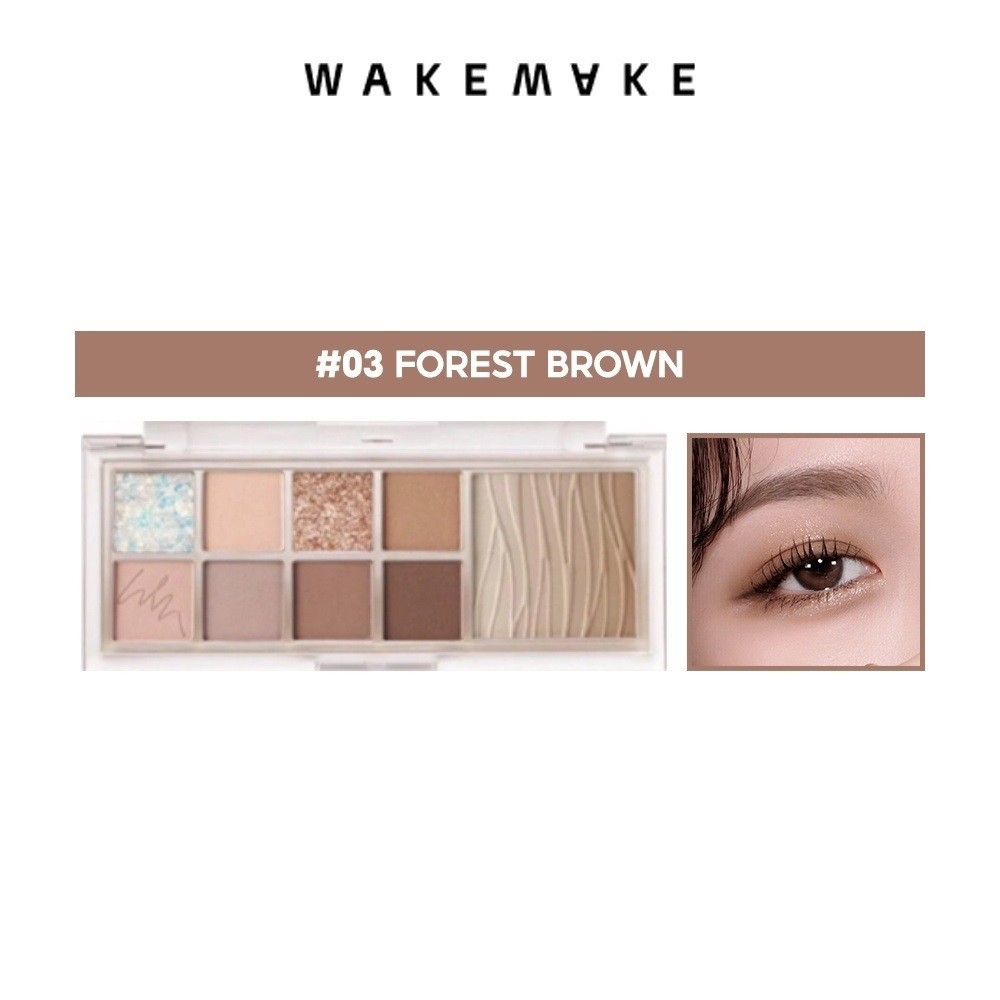 Bảng Phấn Mắt Wakemake Mix Blurring Eye Palette 10g