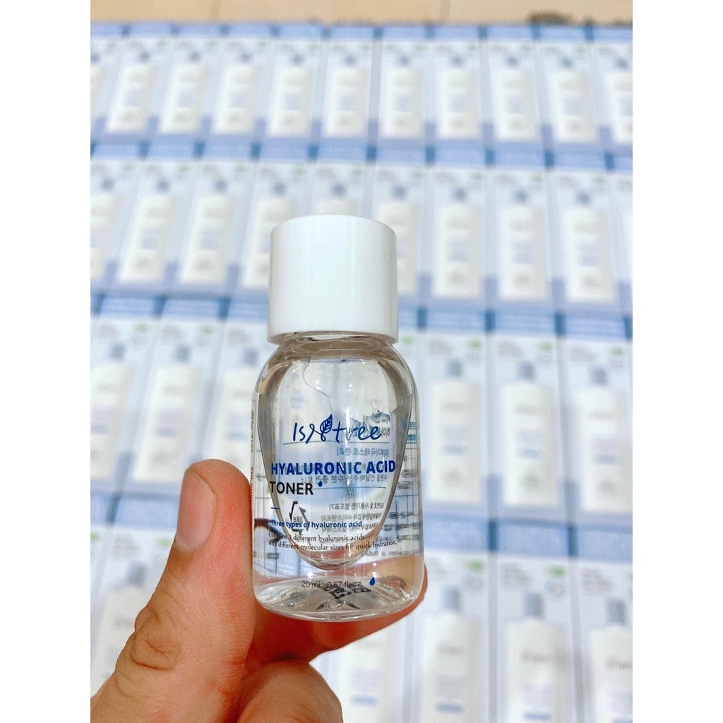 [Mẫu mới] Nước hoa hồng Toner Trà Xanh ISNTREE Green Tea Fresh Toner Thanh Lọc Da - Chống Lão Hóa 200ml - 20ml