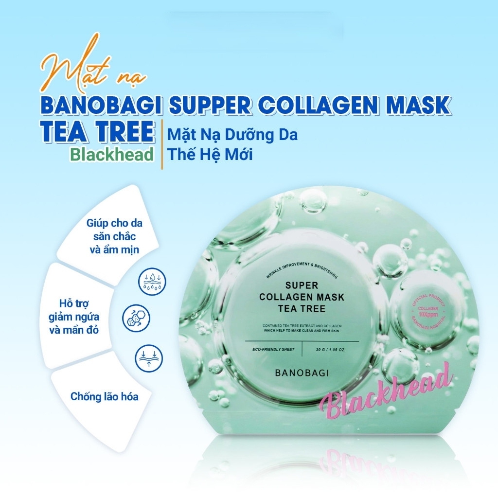 Mặt nạ Banobagi dưỡng da bổ sung Vitamin Vita Genic Jelly Mask Giấy Stemcell BANOBAGI dưỡng ẩm 30ml